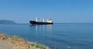 Şarköy’de karaya oturan gemiyi kurtarma çalışması ertelendi