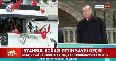 Başkan Erdoğan fethin yıl dönümünde milli sporcuları selamladı