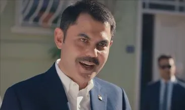 Bakan Kurum Çevre Müfettişi konulu kısa filmde rol aldı