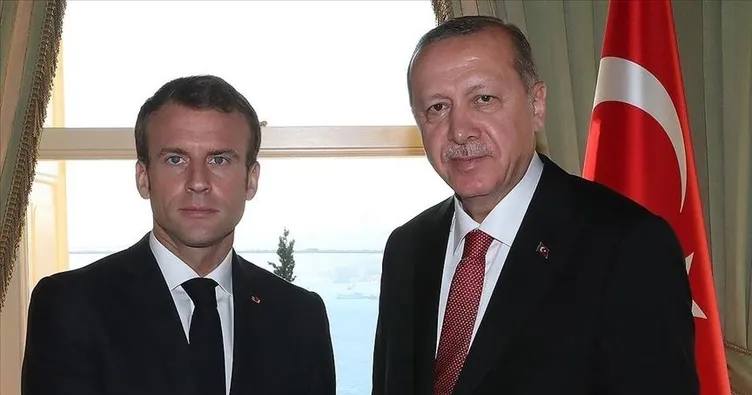 Başkan Erdoğan, Macron’la görüştü: Masum sivillere yönelik ihlaller kabul edilemez