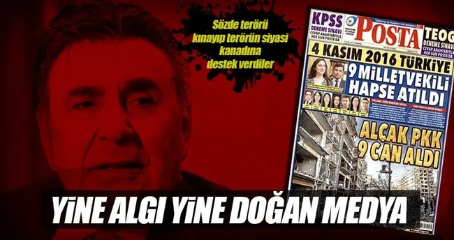 Posta HDP’lilere ağlıyor