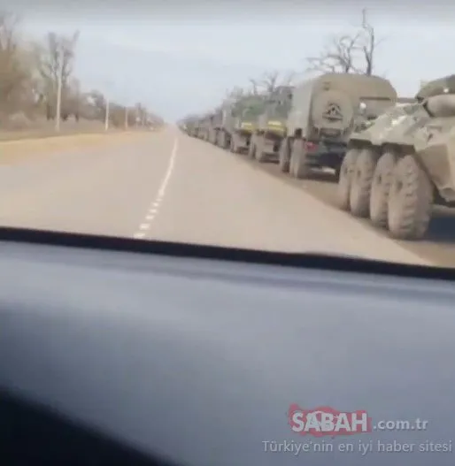 Son dakika: Rusya Ukrayna savaşında 2. gün! Kiev’e yoğun sevkiyat! Rus konvoyunun sonu görünmüyor