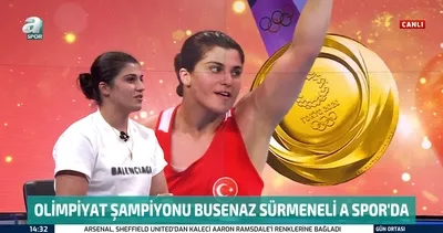 Busenaz Sürmeneli A Spor’a konuştu! Cumhurbaşkanımıza verdiğim sözü tuttum