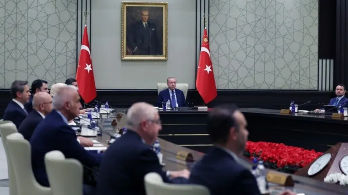 Cumhurbaşkanlığı Kabinesi Başkan Erdoğan liderliğinde toplandı Cumhurbaşkanlığı Kabinesi Başkan Erdoğan liderliğinde toplandı