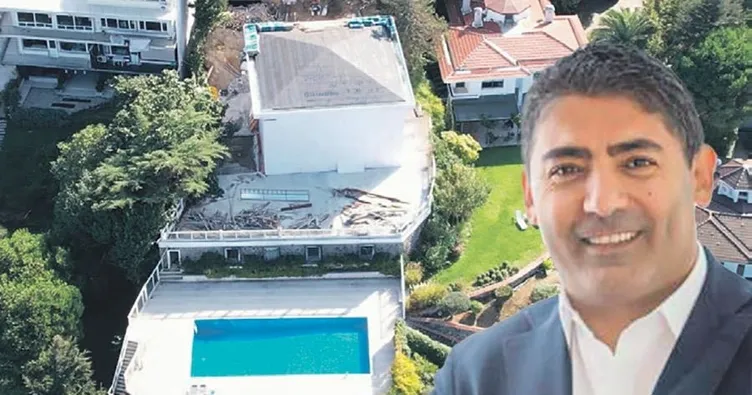 Kaçak villa için rapor bekleniyor