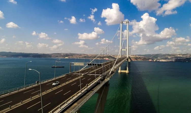 Osmangazi Köprüsü’nden rekor! 117 bin araç...