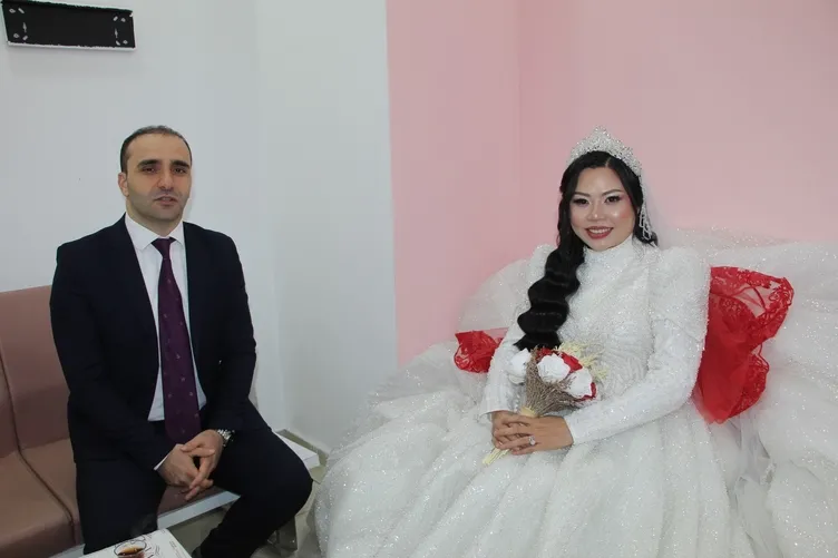 Aşk hikayeleri herkesi etkiledi: Avustralya’dan Batman’a gelin geldi!