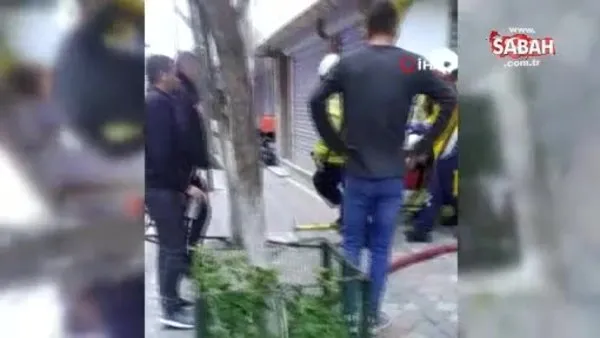 Zeytinburnu'nda yangın: 1 kişi hayatını kaybetti | Video