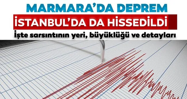 Son Dakika Haberi Istanbul Gece 4 3 Luk Tekirdag Depremi Ile Sallandi Afad Ve Kandilli Verileri Ile Marmara Denizi Depremi Detaylari En Son Haber