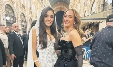 Milano’da JLO ile buluştu