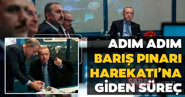 Adım adım Barış Pınarı Harekatı'na giden süreç...