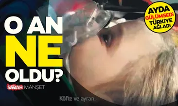 SON DAKİKA: İzmir depreminde Ayda kurtarıldığı an ne olduğunu anlattı: Ayda kurtulduğunda enkazdan çıkmış gibi değildi