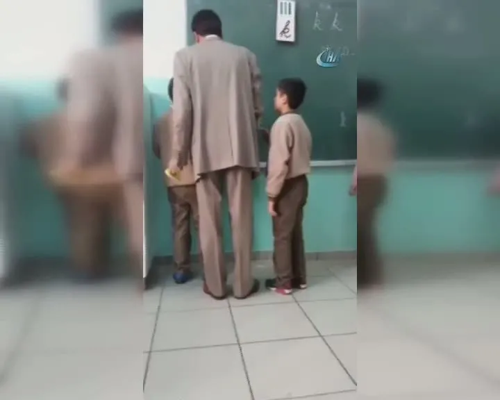 Öğrencilerine dayak atan öğretmen serbest bırakıldı