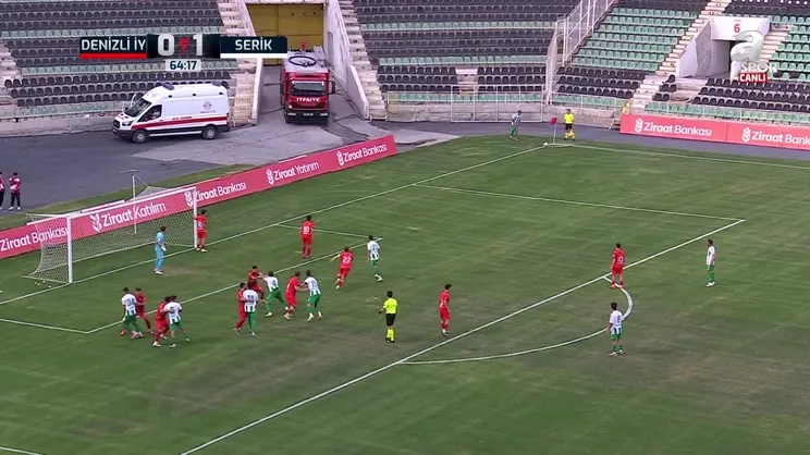 MAÇ ÖZETİ İZLE | Denizli İdmanyurdu 1959 SK 0-1 Serikspor