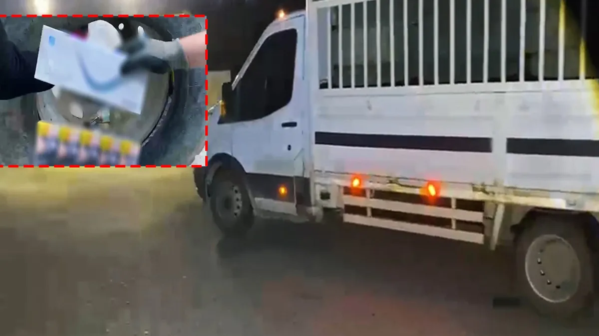 Şanlıurfa’da kaçakçılık operasyonu! Sigaraları lastiklerin arasına gizlemişler: O sürücü tutuklandı Şanlıurfa’da kaçakçılık operasyonu! Sigaraları lastiklerin arasına gizlemişler: O sürücü tutuklandı
