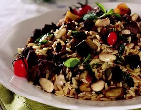 Patlıcanlı Şehriye Pilavı