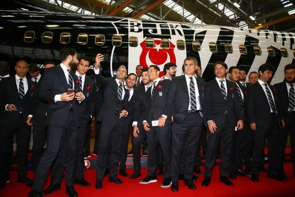 Beşiktaş'a özel uçak