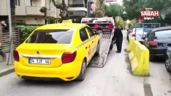 Kadıköy’de müşterisine hakaret eden taksicinin araç kullanım belgesi iptal edildi | Video