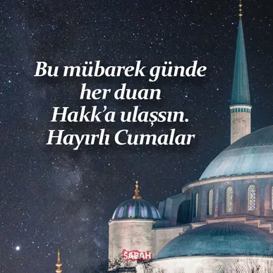 Kalp aynadır, onu parlatan duadır. Hayırlı Cumalar…