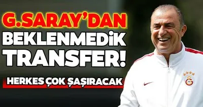 Galatasaray’dan beklenmedik transfer! Herkes çok şaşıracak