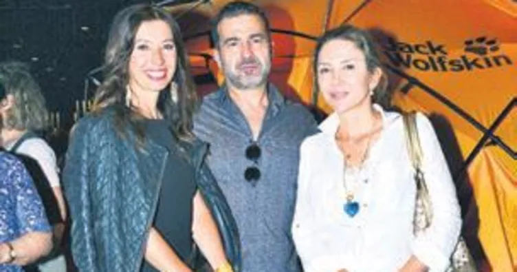 Kamp alanında gala gecesi