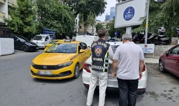 İstanbul'da yolcu seçen ticari taksi şoförüne trafikten men! #istanbul