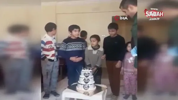 Kardan pastayla doğum günü kutlanan çocuğa valilikten sürpriz | Video