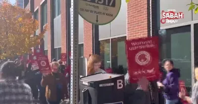 ABD’de yüzlerce Starbucks çalışanından grev