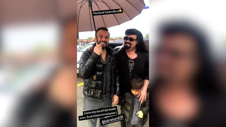 Alişan’dan Kobra Murat’la eğlenceli paylaşım: Evleneyim diye dua etti şimdi...
