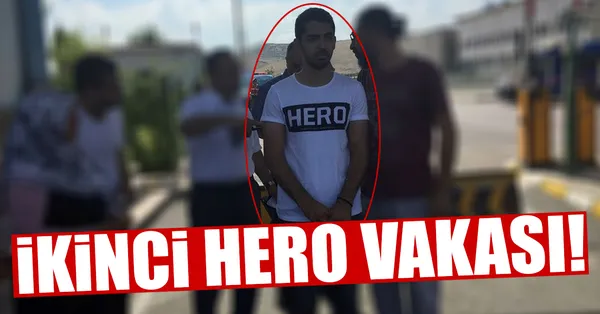 Hero yazılı tişörtle duruşma salonuna girmek istedi