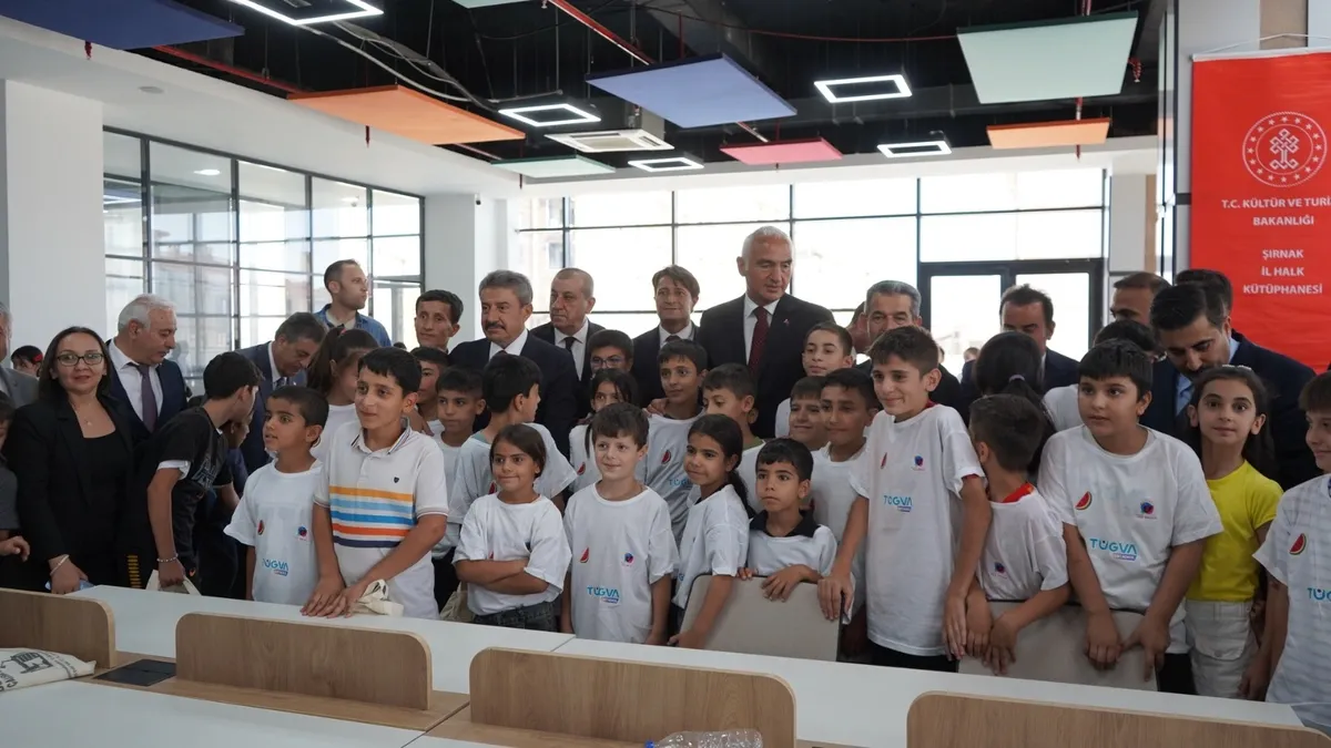 Bakan Ersoy: Kütüphaneleri üretim ve fırsat merkezlerine dönüştürüyoruz Bakan Ersoy: Kütüphaneleri üretim ve fırsat merkezlerine dönüştürüyoruz