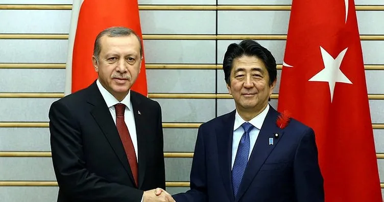 Şinzo Abe’den Başkan Erdoğan’a teşekkür