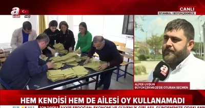 İstanbul Büyükçekmece’de seçmen listesinden çıkartılan Alper Uygun A Haber’e konuştu