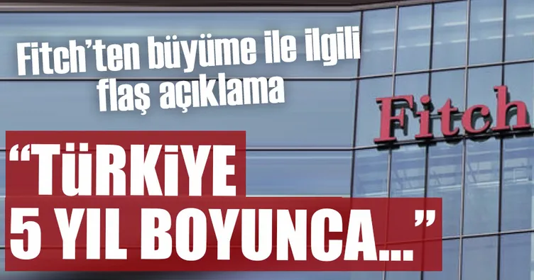 Fitch: Türkiye büyümeyi sürdürecek