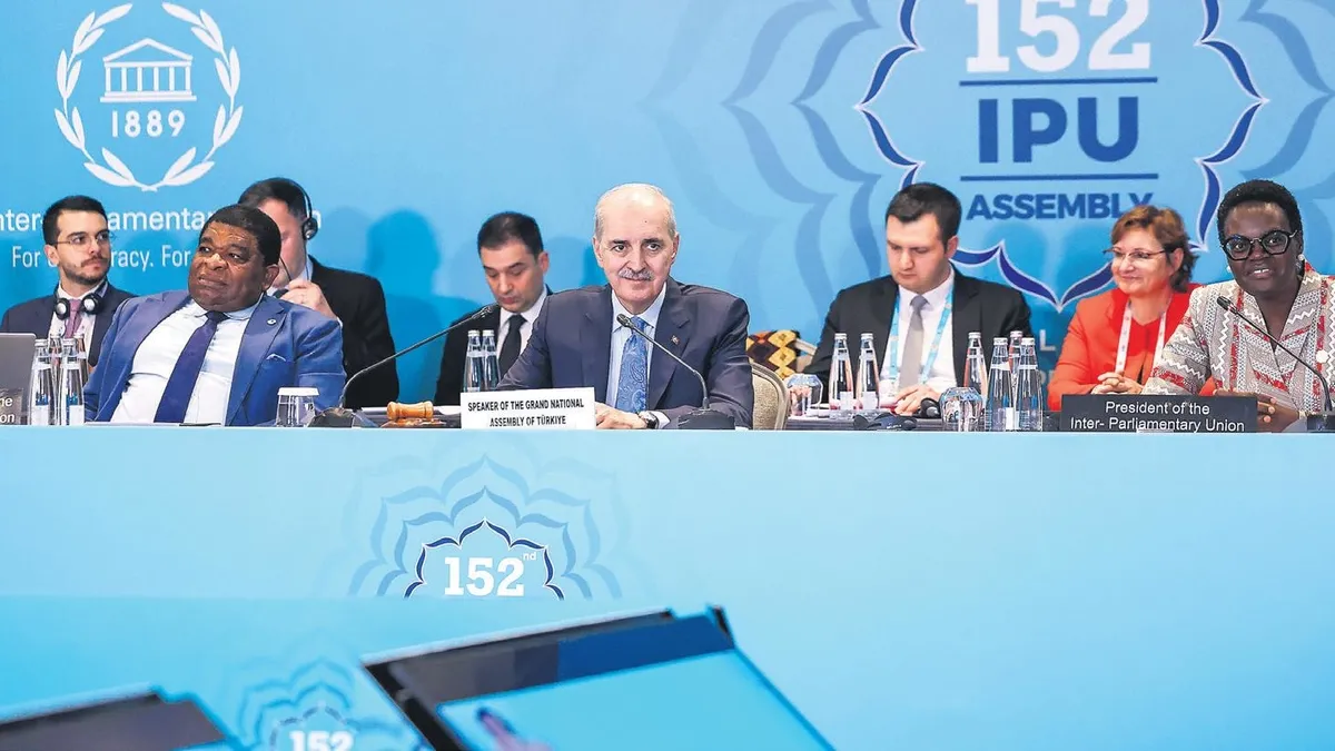 157 ülkenin parlamento başkanı İstanbul’da buluşuyor 157 ülkenin parlamento başkanı İstanbul’da buluşuyor