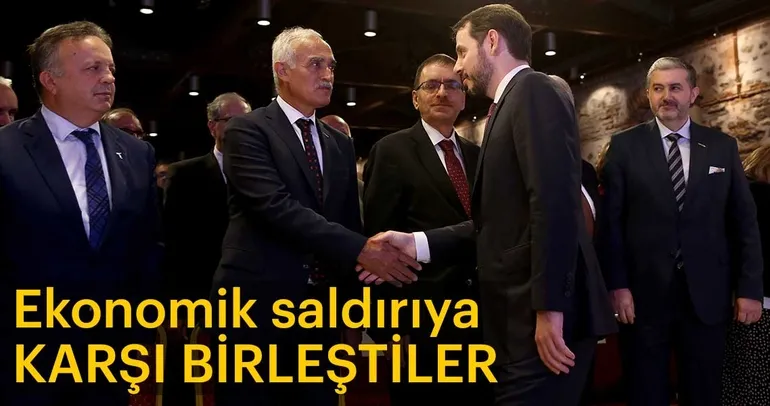 Ekonomik saldırıya karşı birleştiler