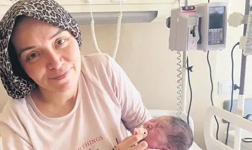 Anne ve bebeği birlikte hayata tutundu #antalya