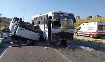 SON DAKİKA | Gaziantep’te işçi servisleri kaza yaptı: 3’ü ağır 22 yaralı