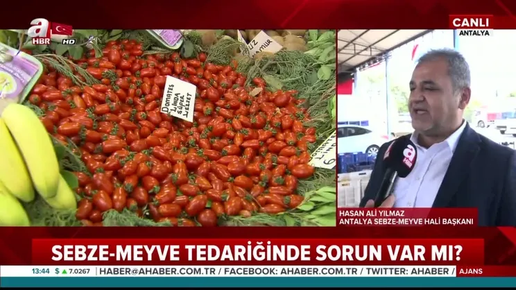 Sebze meyve tedariğinde sorun var mı?