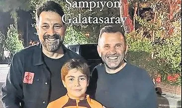 Ünlüler Galatasaray’ın 24. şampiyonluğunu kutluyor: Aslanım benim!