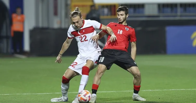 Ümit Milli Futbol Takımı, Gürcistan’ı tek golle mağlup etti