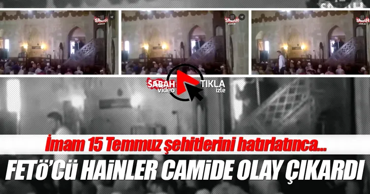 Sırbistan’daki FETÖ’cüler camide olay çıkardı