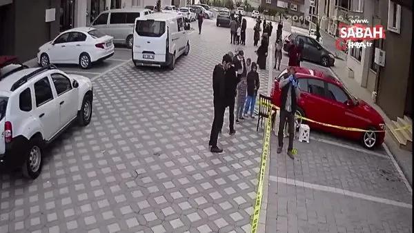 Adana'da apartman sakininin kapıcıyı vurma anı görüntüleri ortaya çıktı