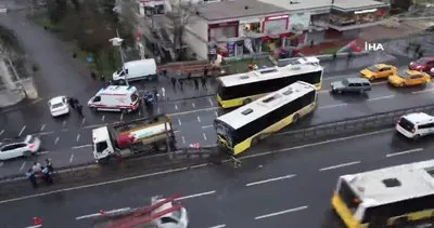 Son dakika: İstanbul Unkapanı’nda İETT otobüsleri çarpıştı: 8 yaralı