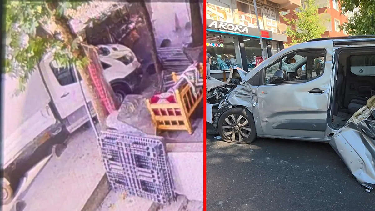 Bayrampaşa’da korku dolu anlar! Devrilen su tankeri hafif ticari araca çarptı: Şoför olay yerinden kaçıp… Bayrampaşa’da korku dolu anlar! Devrilen su tankeri hafif ticari araca çarptı: Şoför olay yerinden kaçıp…