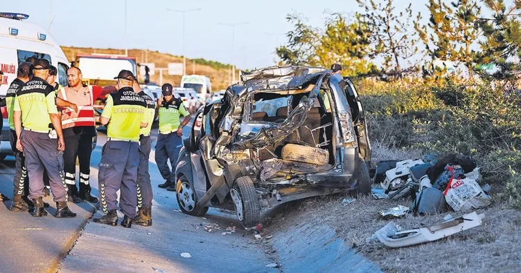 Otoyolda faciaya ramak kaldı: 6 yaralı