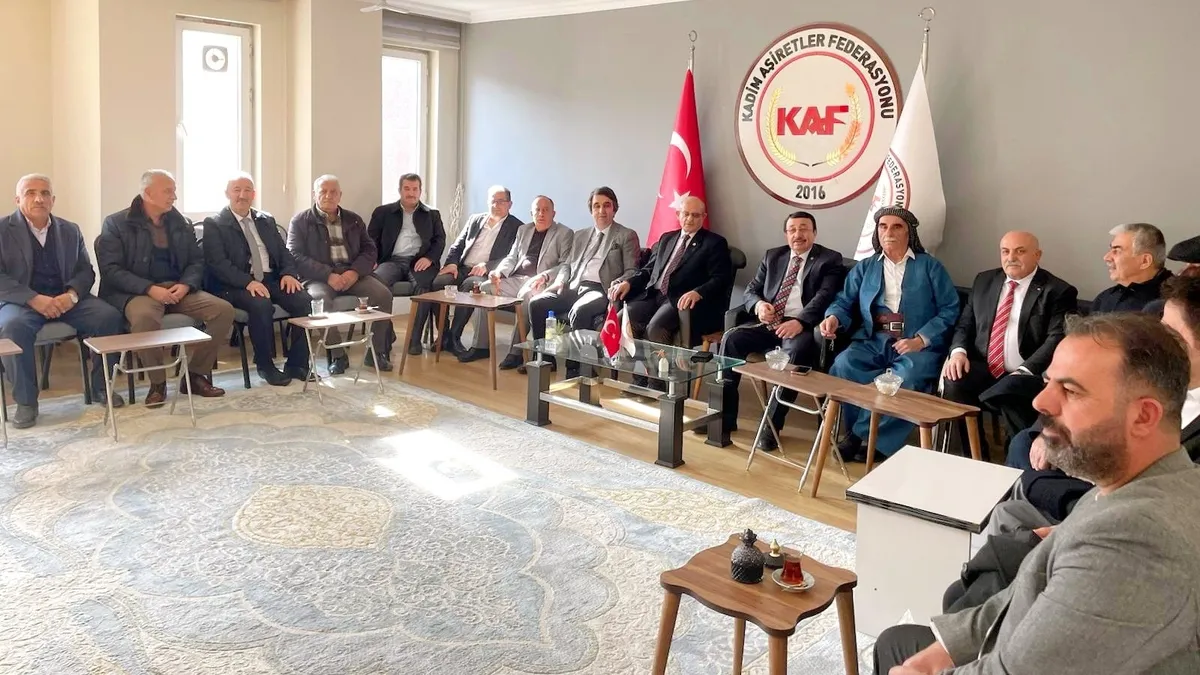 12 maddelik çerçeve yasa kabul edilmişti! Terörsüz Türkiye sürecinde aşiretlerden destek