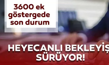 Geri sayım sürüyor! 3600 ek gösterge düzenlemesi ile memur maaşları ne kadar olacak? 3600 ek göstergede son durum