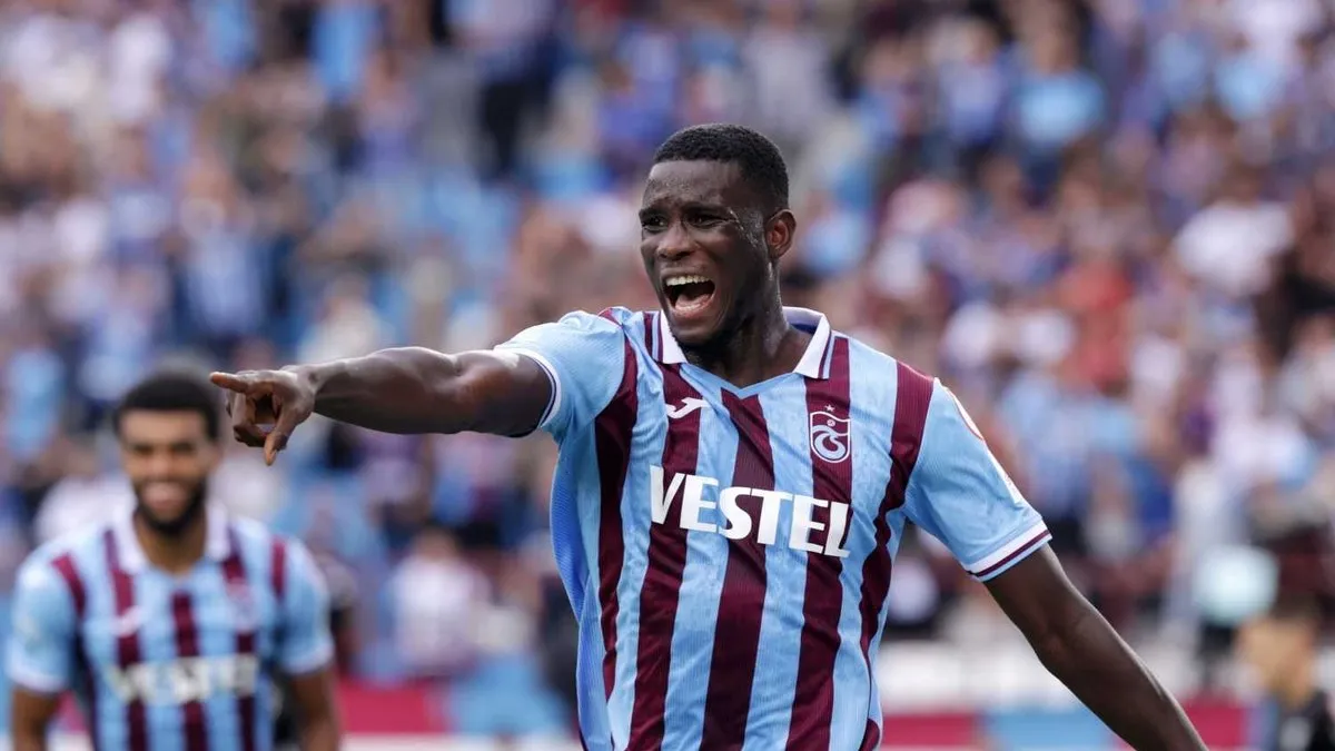 Trabzonspor Onuachu'yu açıkladı