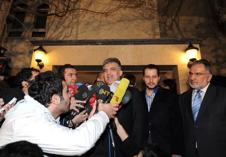 Abdullah Gül’den Erbakan ailesine taziye ziyareti